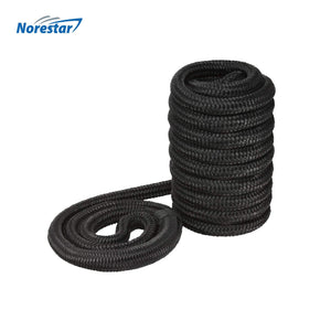 Norestar Braided Nylon Dock Line  Black