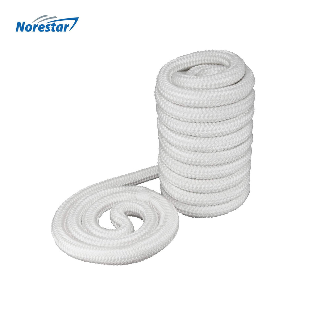Norestar Braided Nylon Dock Line  White