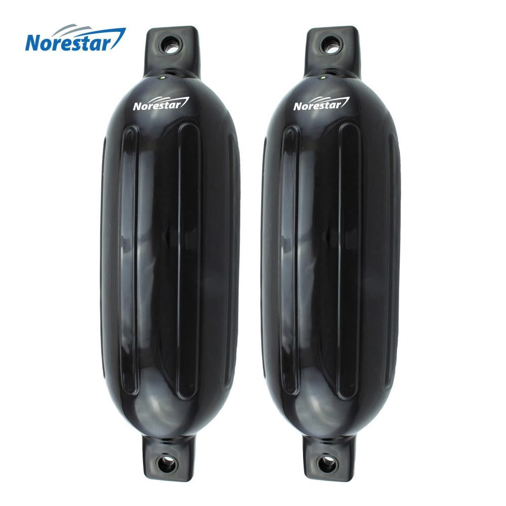 Norestar Ribbed Boat Fender - Black