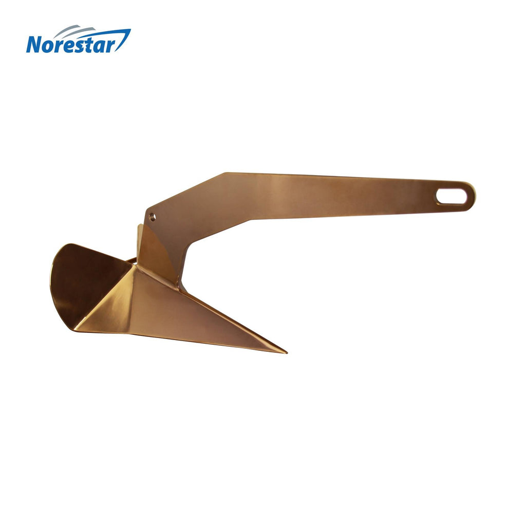Norestar Stainless Steel Rainbow Wing-Style Boat Anchor Bronze