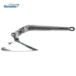 Norestar Stainless Steel Plow-Style Boat Anchor