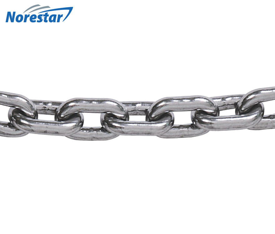 15' Stainless Steel HT G4 Chain for Anchor Rode, Windlass