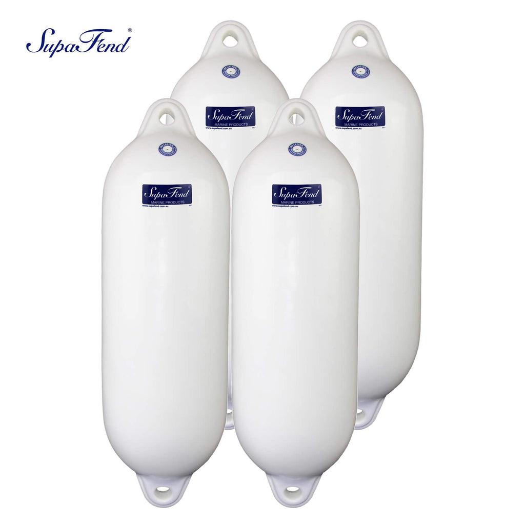 Four SupaFend Boat Fenders - 31.5"x10" (5276018)